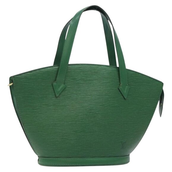 LOUIS VUITTON Epi Saint Jacques Hand Bag Green M52274 LV Auth 126708 - Picture 1 of 16